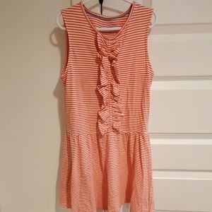 Mini Boden Girls Striped Jersey Dress, sz 9-10